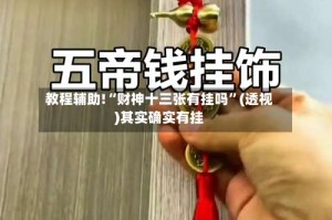 教程辅助!“财神十三张有挂吗”(透视)其实确实有挂