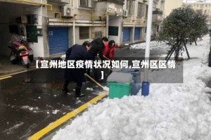 【宣州地区疫情状况如何,宣州区区情】