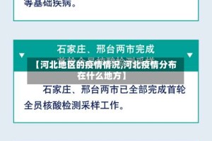 【河北地区的疫情情况,河北疫情分布在什么地方】