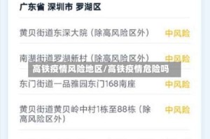 高铁疫情风险地区/高铁疫情危险吗