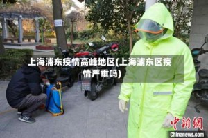 上海浦东疫情高峰地区(上海浦东区疫情严重吗)