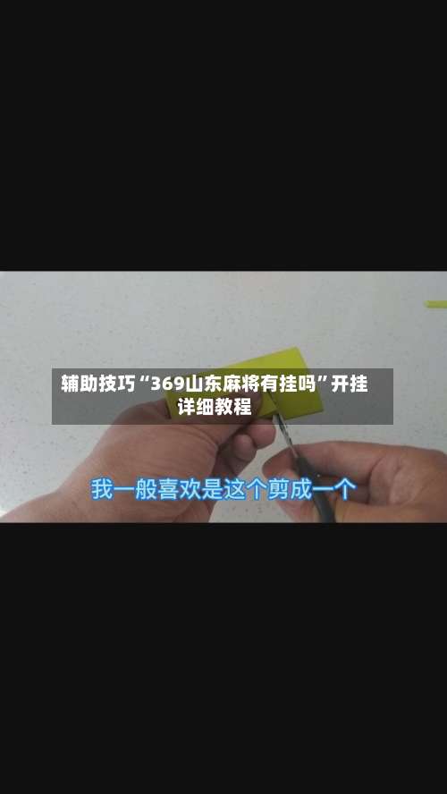 辅助技巧“369山东麻将有挂吗	”开挂详细教程-第1张图片