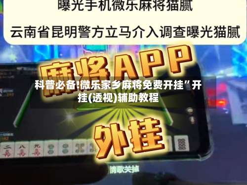 科普必备!微乐家乡麻将免费开挂”开挂(透视)辅助教程-第2张图片