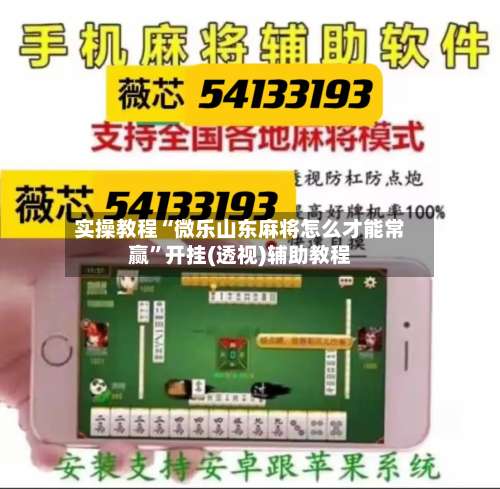 实操教程“微乐山东麻将怎么才能常赢”开挂(透视)辅助教程-第1张图片