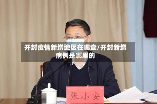 开封疫情新增地区在哪查/开封新增病例是哪里的-第3张图片