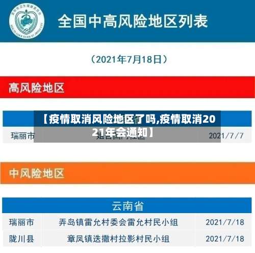 【疫情取消风险地区了吗,疫情取消2021年会通知】-第3张图片
