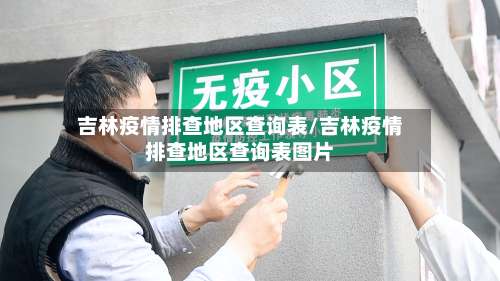 吉林疫情排查地区查询表/吉林疫情排查地区查询表图片-第3张图片