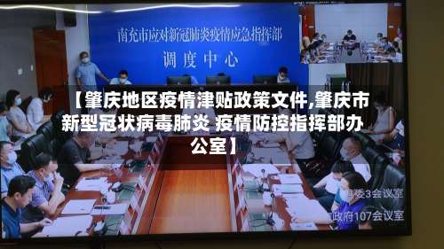 【肇庆地区疫情津贴政策文件,肇庆市新型冠状病毒肺炎 疫情防控指挥部办公室】-第1张图片