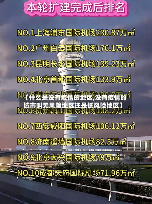 【什么是没有疫情的地区,没有疫情的城市叫无风险地区还是低风险地区】-第1张图片