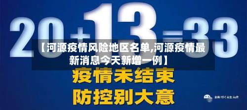 【河源疫情风险地区名单,河源疫情最新消息今天新增一例】-第2张图片